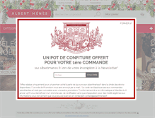 Tablet Screenshot of albertmenes.fr